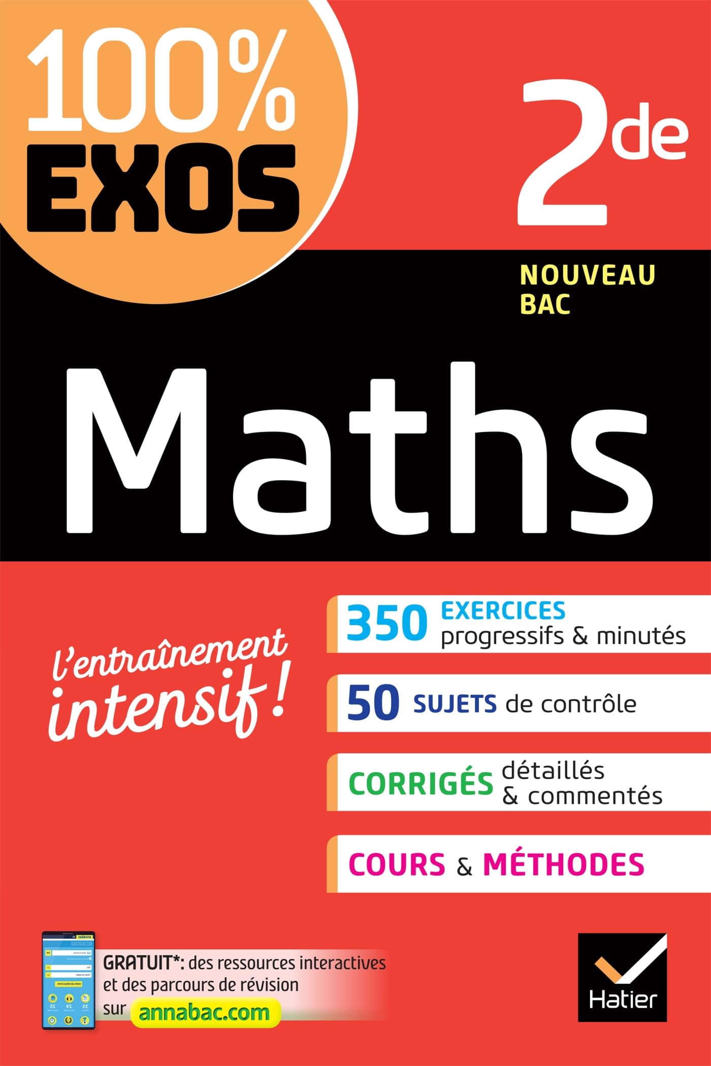 Maths 2de: exercices résolus - Nouveau programme de Seconde 9782401054585