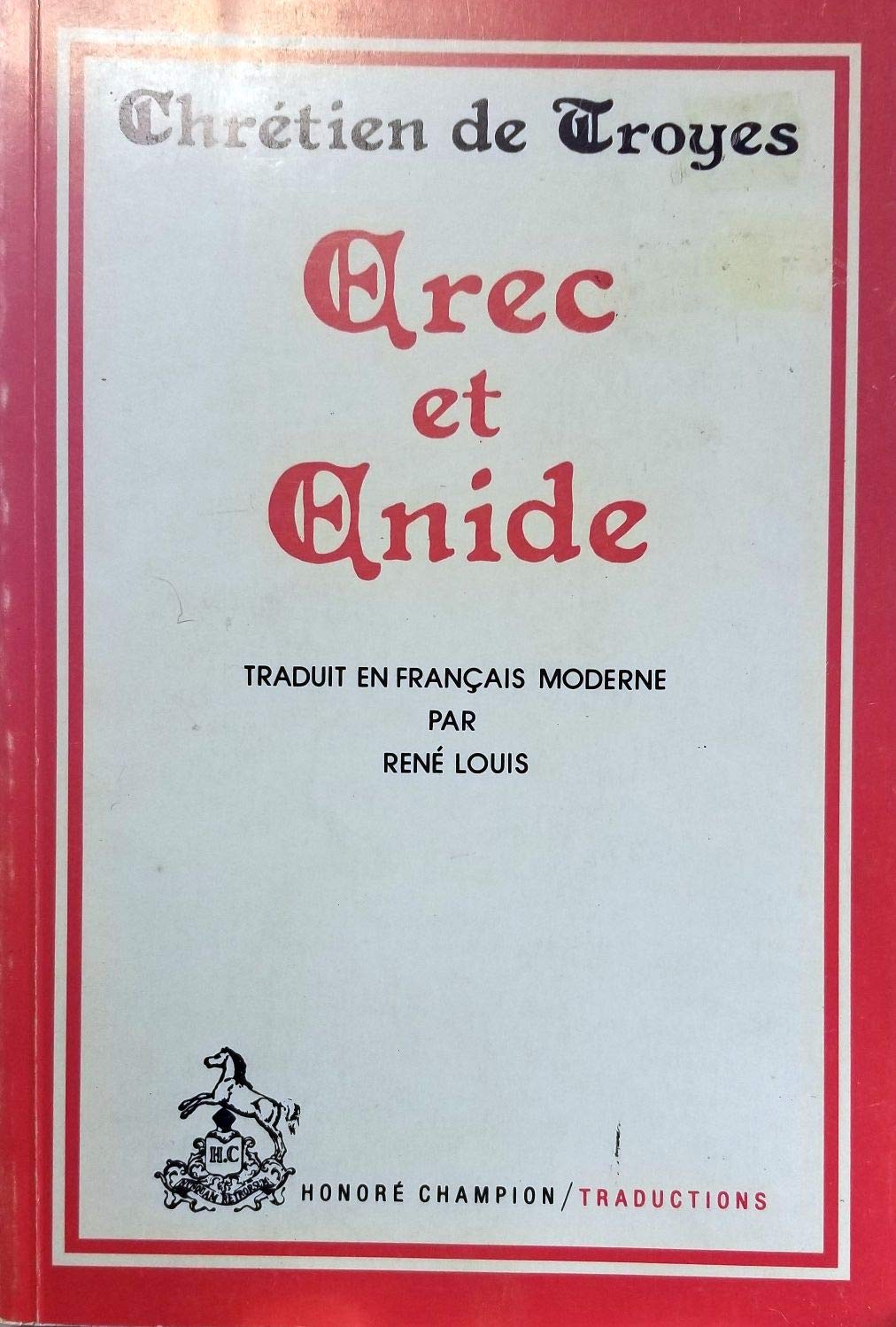 Erec et Enide 9782852030671