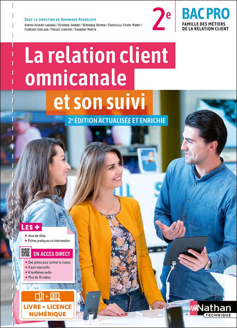 La relation client omnicanale et son suivi - 2de Bac Pro MRC 9782091675749