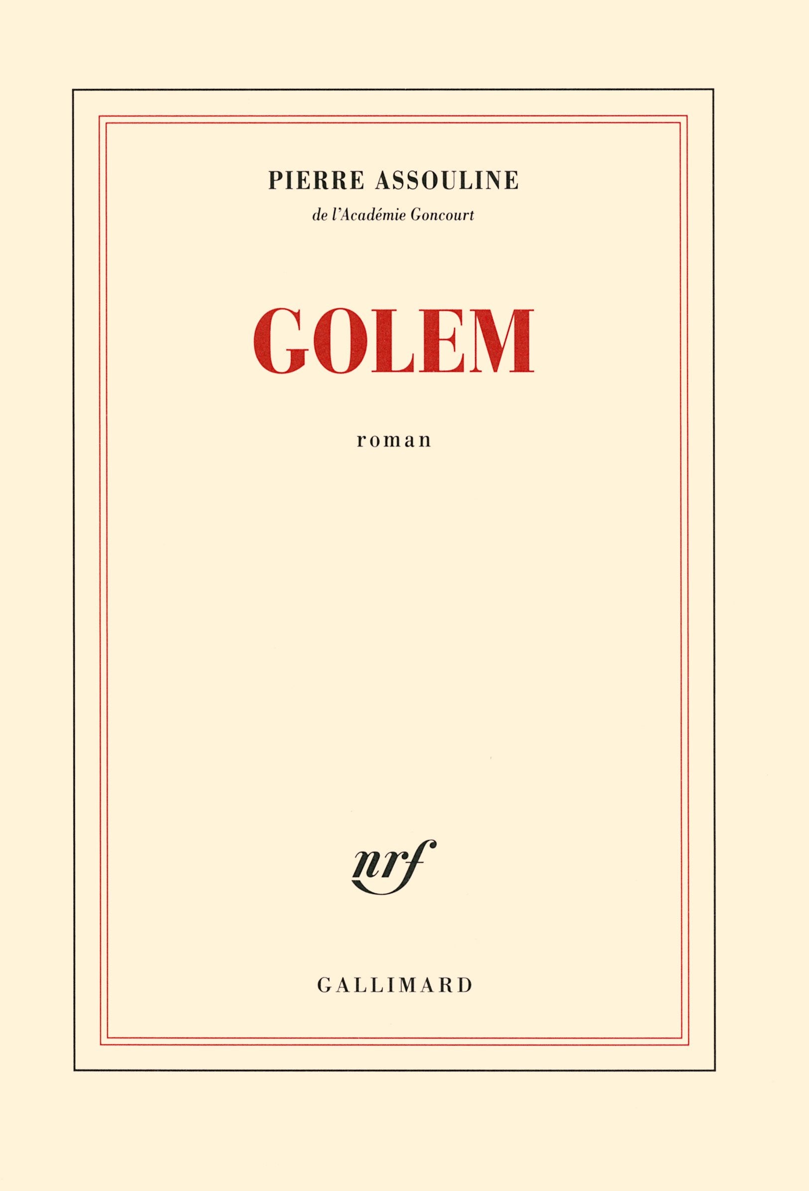 Golem 9782070146185