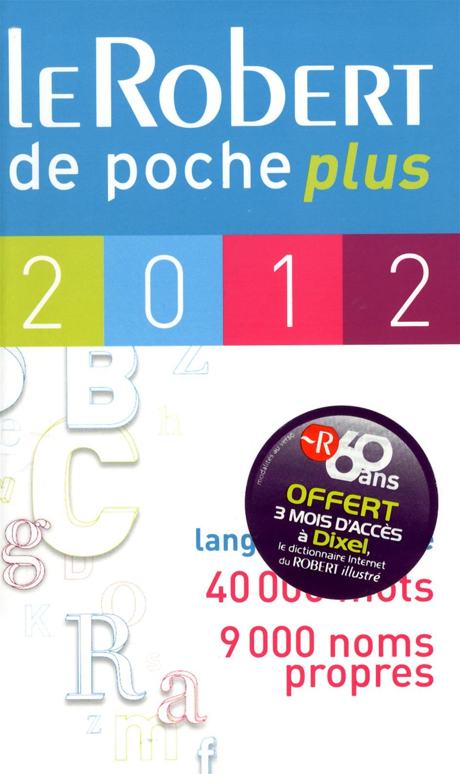 ROBERT DE POCHE + 2012 9782849029008
