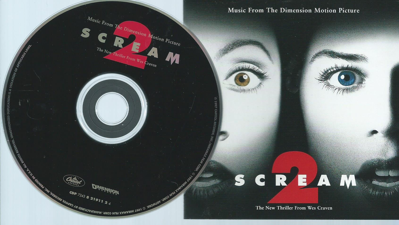 Scream 2: Music from the Dimension Motion Picture 0724382191124
