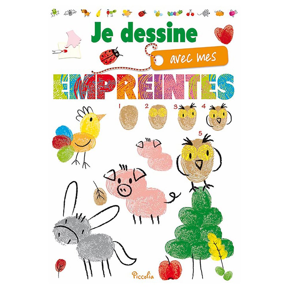 Je dessine avec mes empreintes 9782753041370