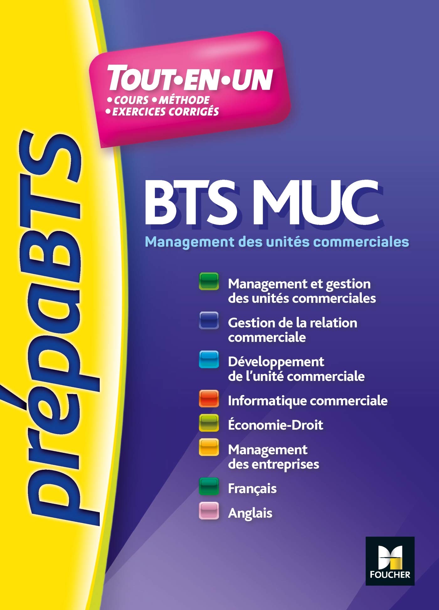 Management des unités commerciales BTS MUC 9782216133734