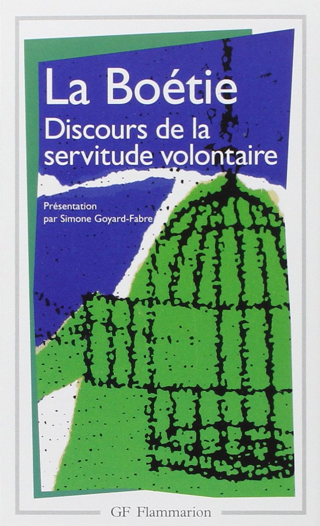 Discours de la servitude volontaire 9782080703941