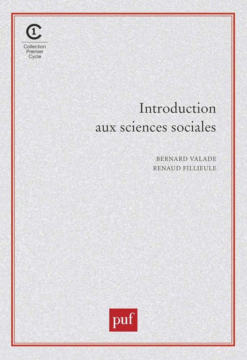 Introduction aux sciences sociales 9782130475088