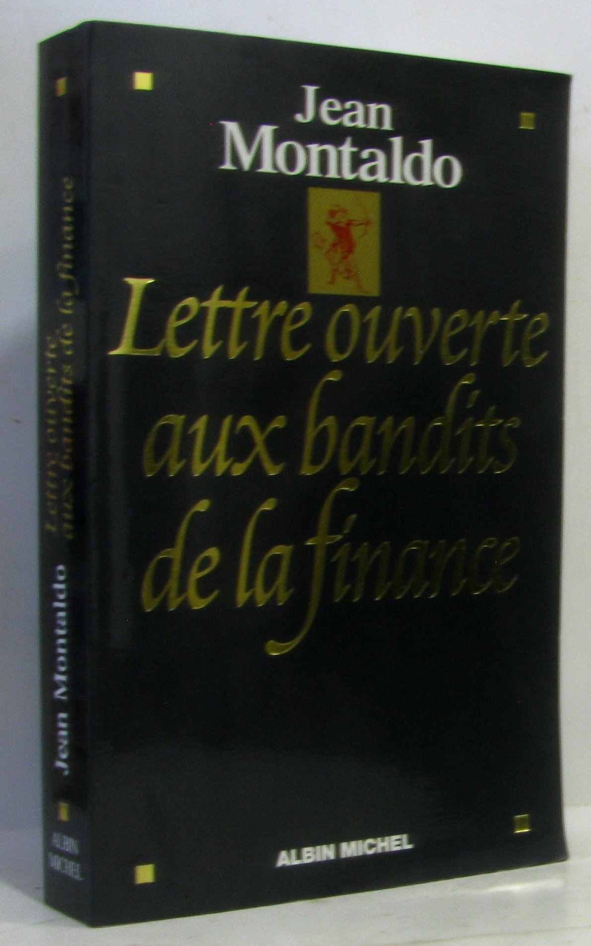 Lettre ouverte aux bandits de la finance 9782226186782