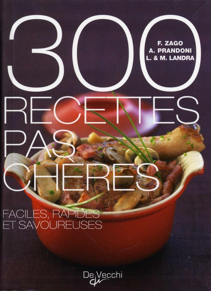 300 recettes pas chères 9782732893495