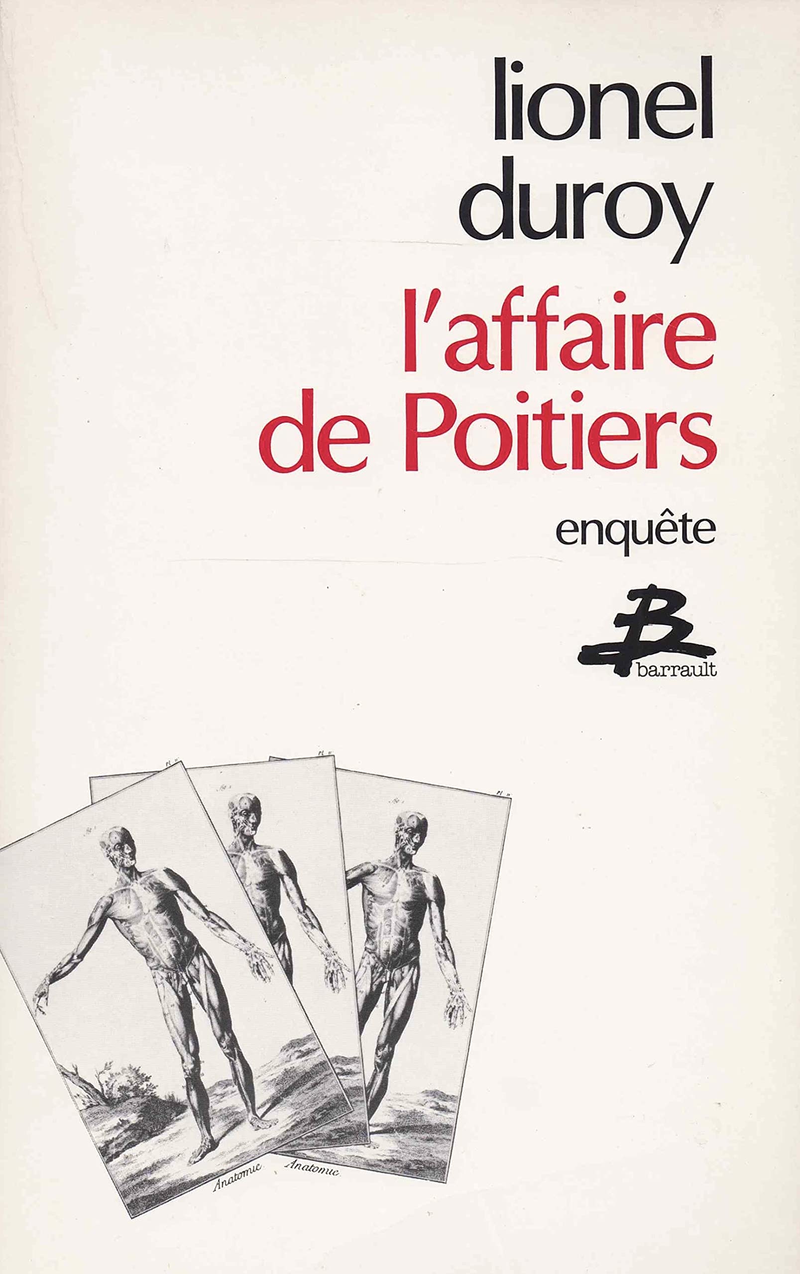 L'Affaire de Poitiers 9782736000769