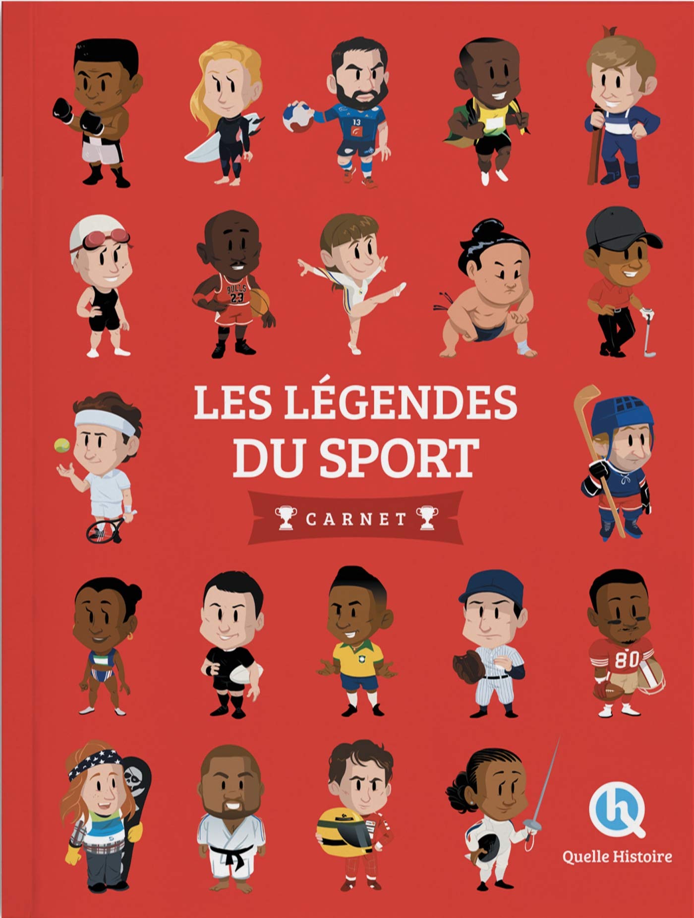 Les légendes du sport 9782371044463