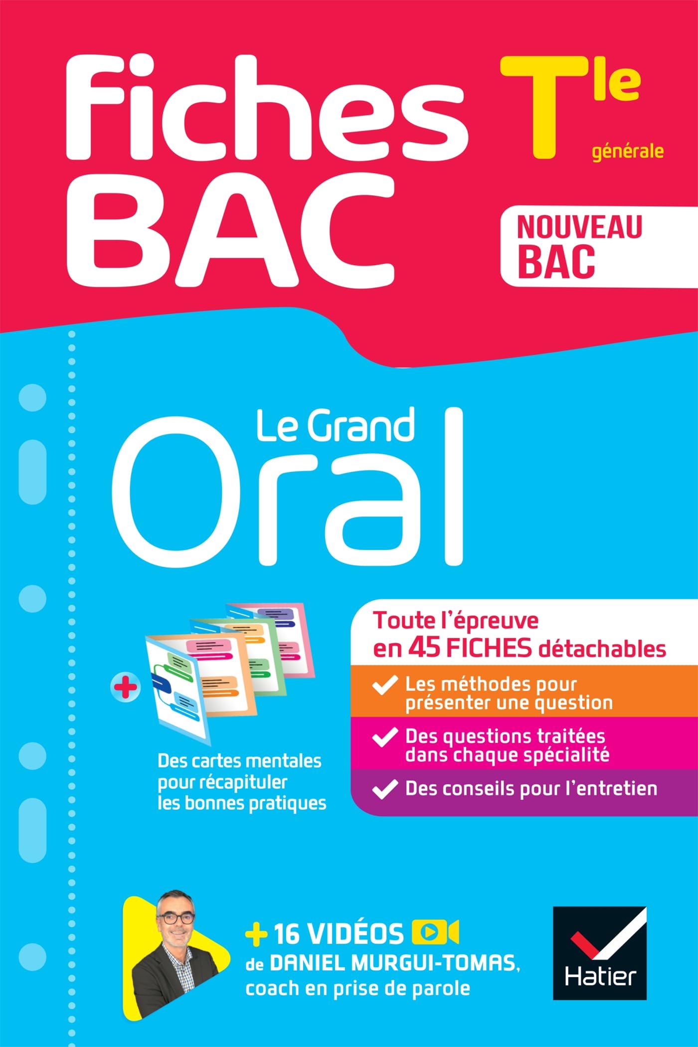 Fiches bac - Le Grand Oral Tle - Bac 2026: tout le programme en fiches de révision détachables 9782401104730