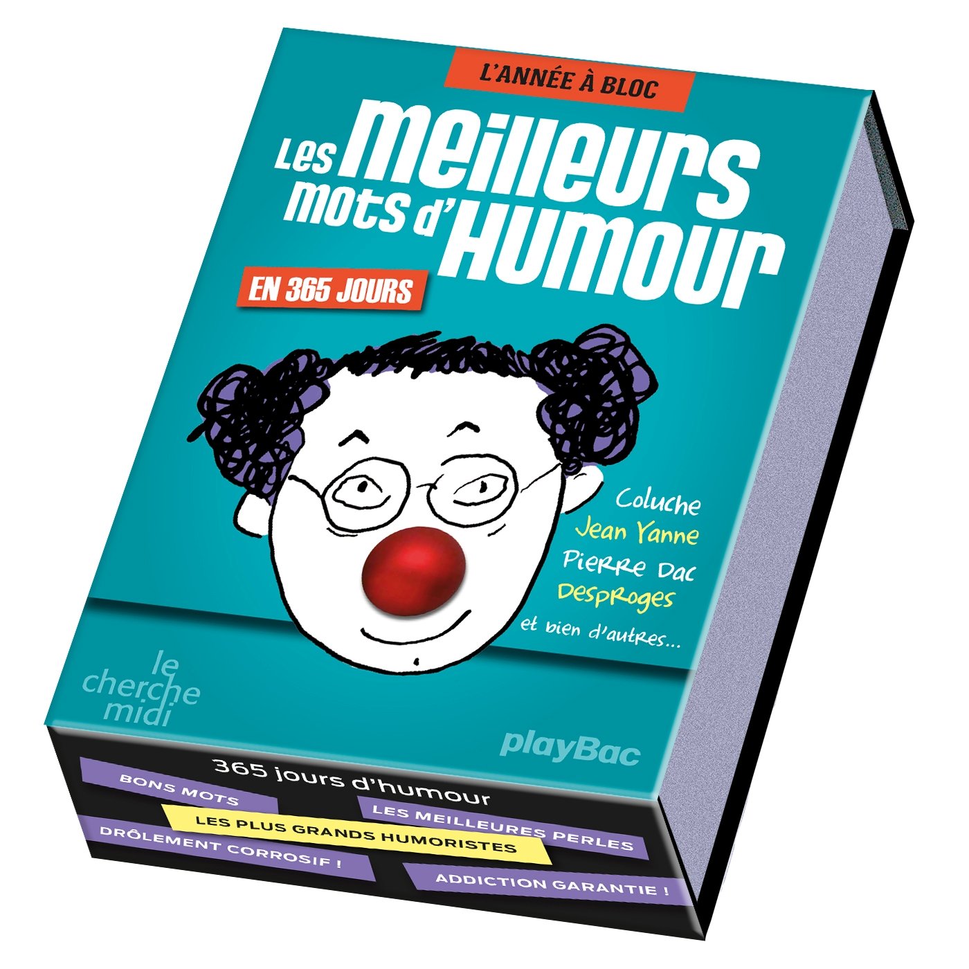 Calendrier 365 mots d'humour - L'Année à Bloc 9782809663754
