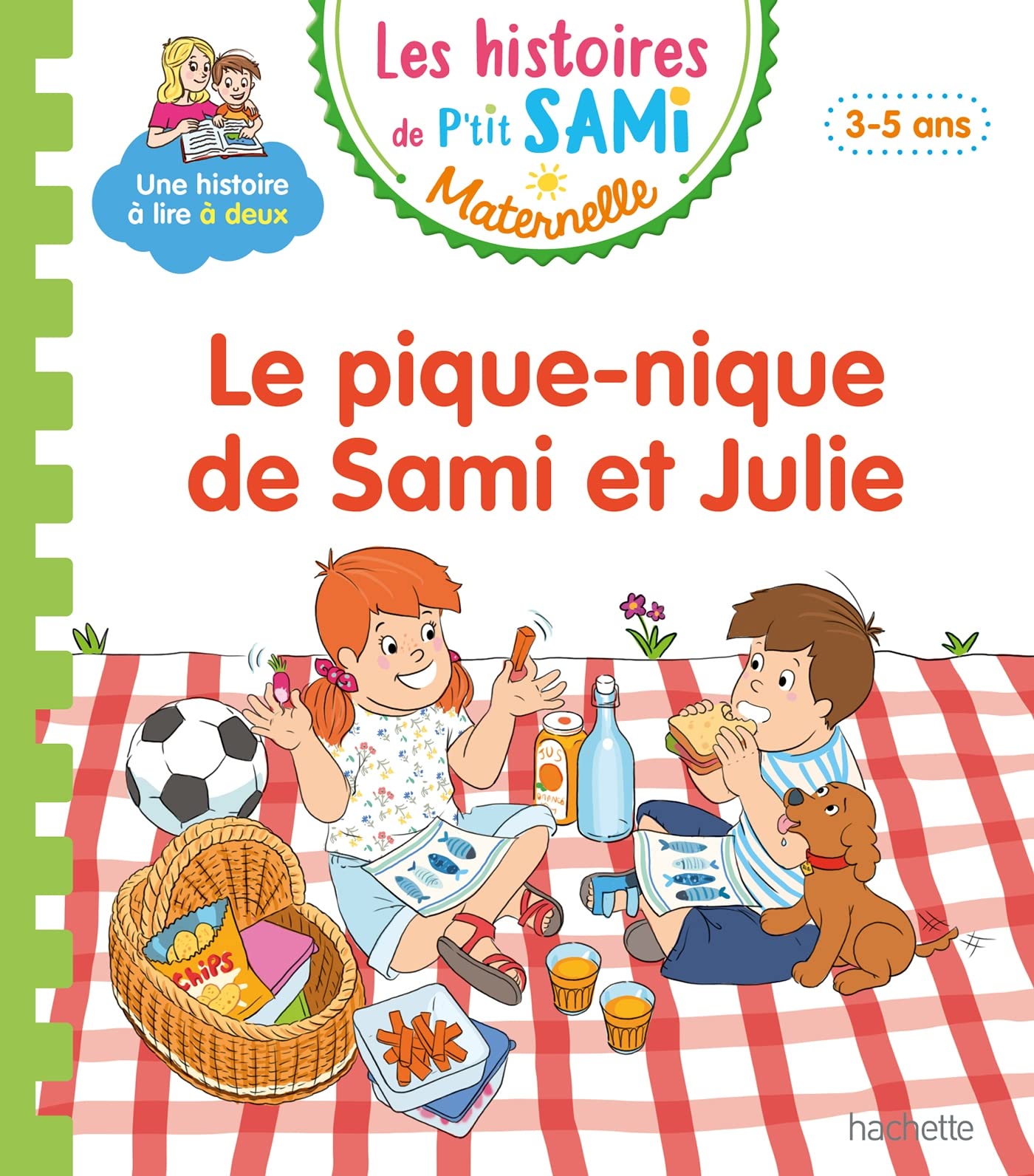 Les histoires de P'tit Sami Maternelle (3-5 ans) : Le pique-nique de Sami et Julie 9782017185666