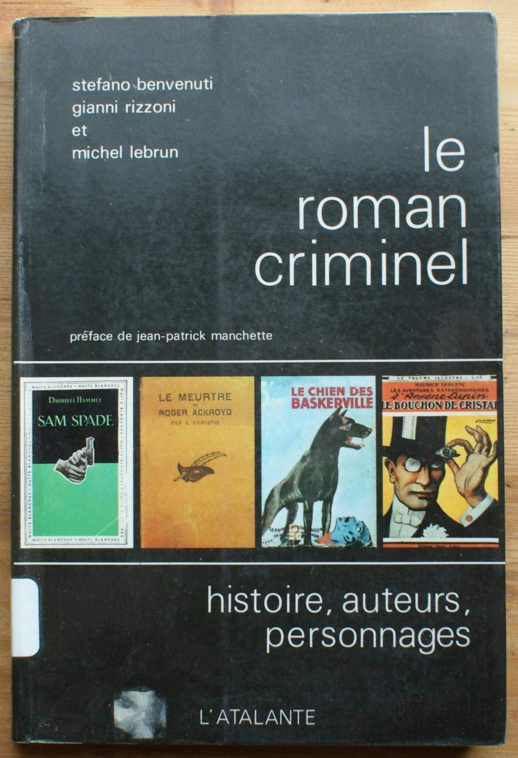 Le roman criminel (1982) 9782903699031
