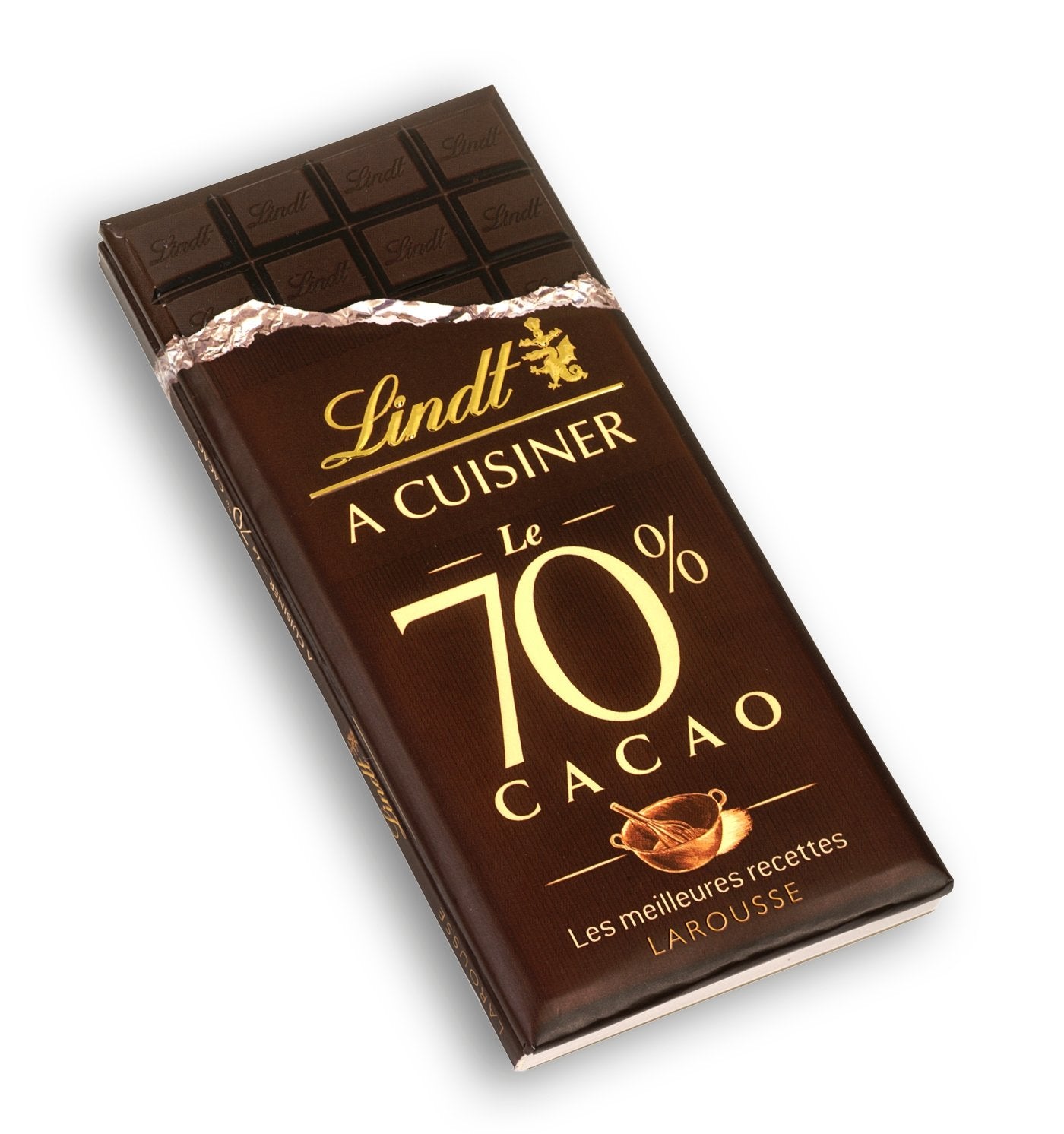 Lindt à cuisiner 70 % cacao - Les meilleures recettes 9782035890474