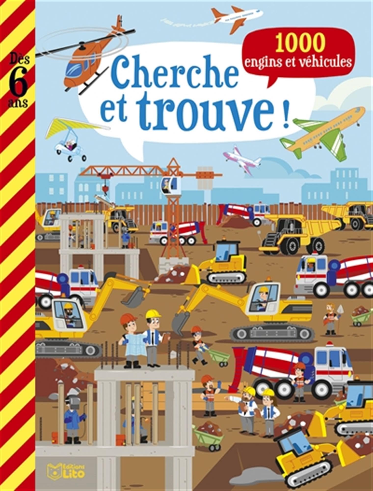 Cherche et trouve ! 1000 engins et véhicules 9782244803388