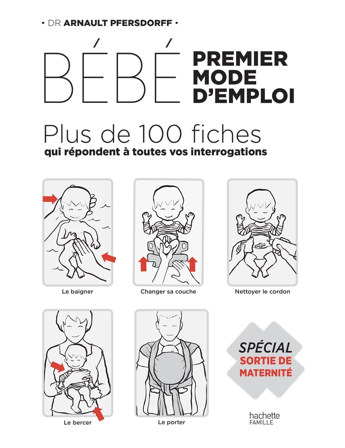Bébé, premier mode d'emploi: Plus de 100 fiches qui répondent à toutes vos interrogations - Spécial sortie de maternité 9782012046245