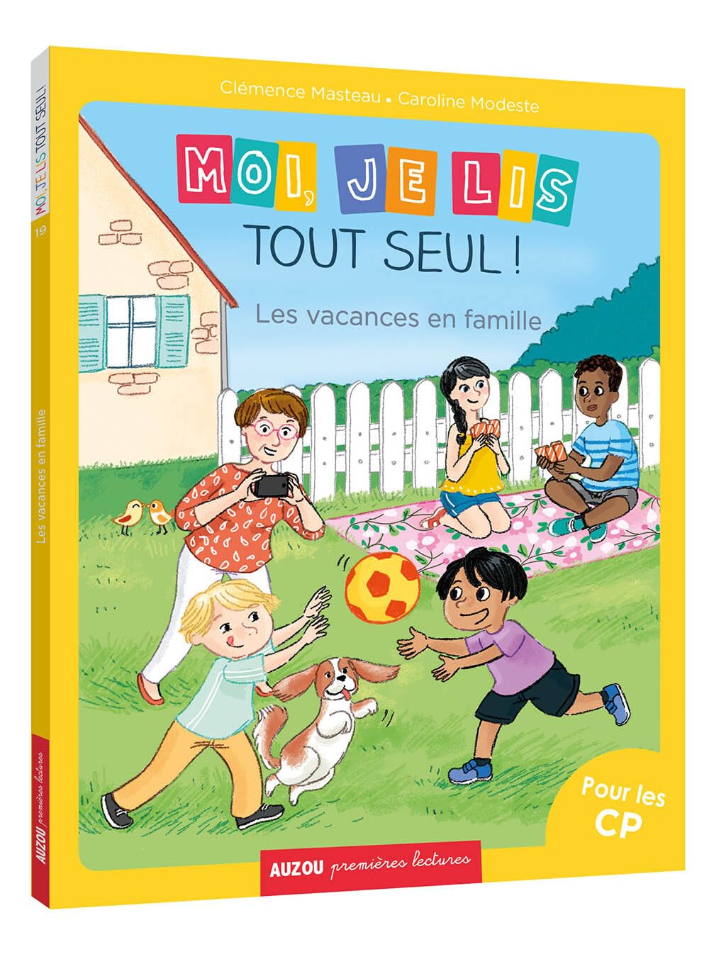 Moi je lis tout seul ! Tome 19, les vacances en famille 9782733850893