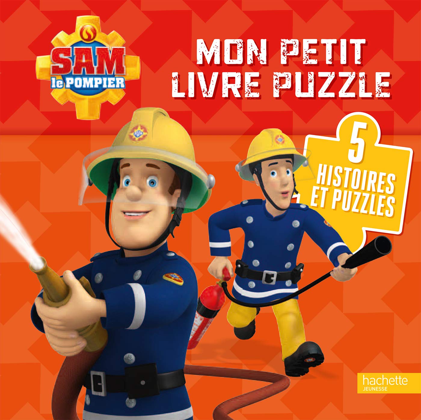 Sam le pompier - Mon petit livre puzzle 9782014648300