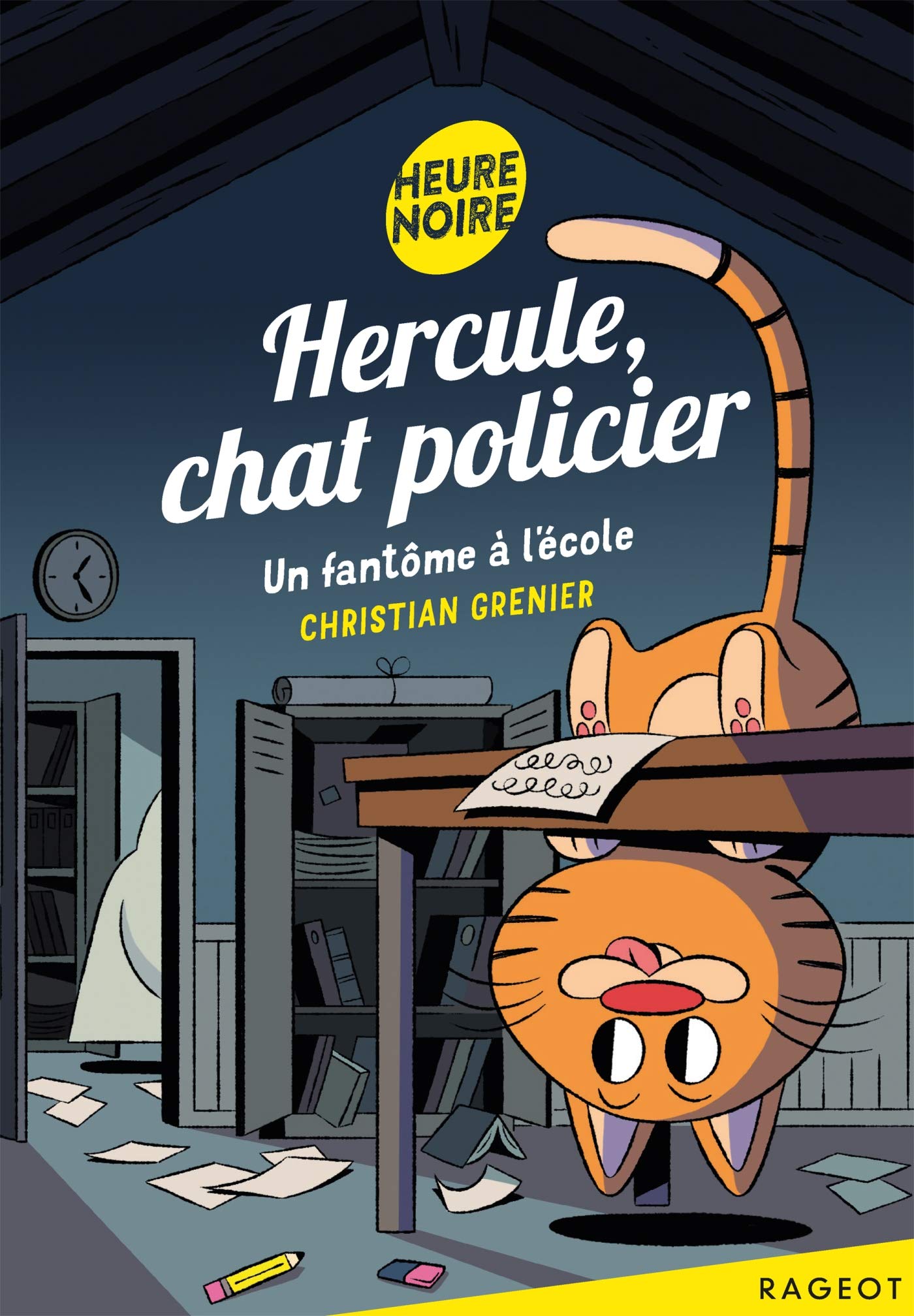 Hercule, chat policier - Un fantôme à l'école 9782700258578