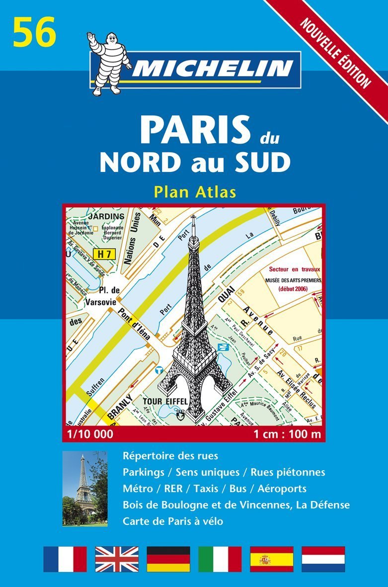 Plan de ville : Paris du nord au Sud, numéro 56 9782067105911