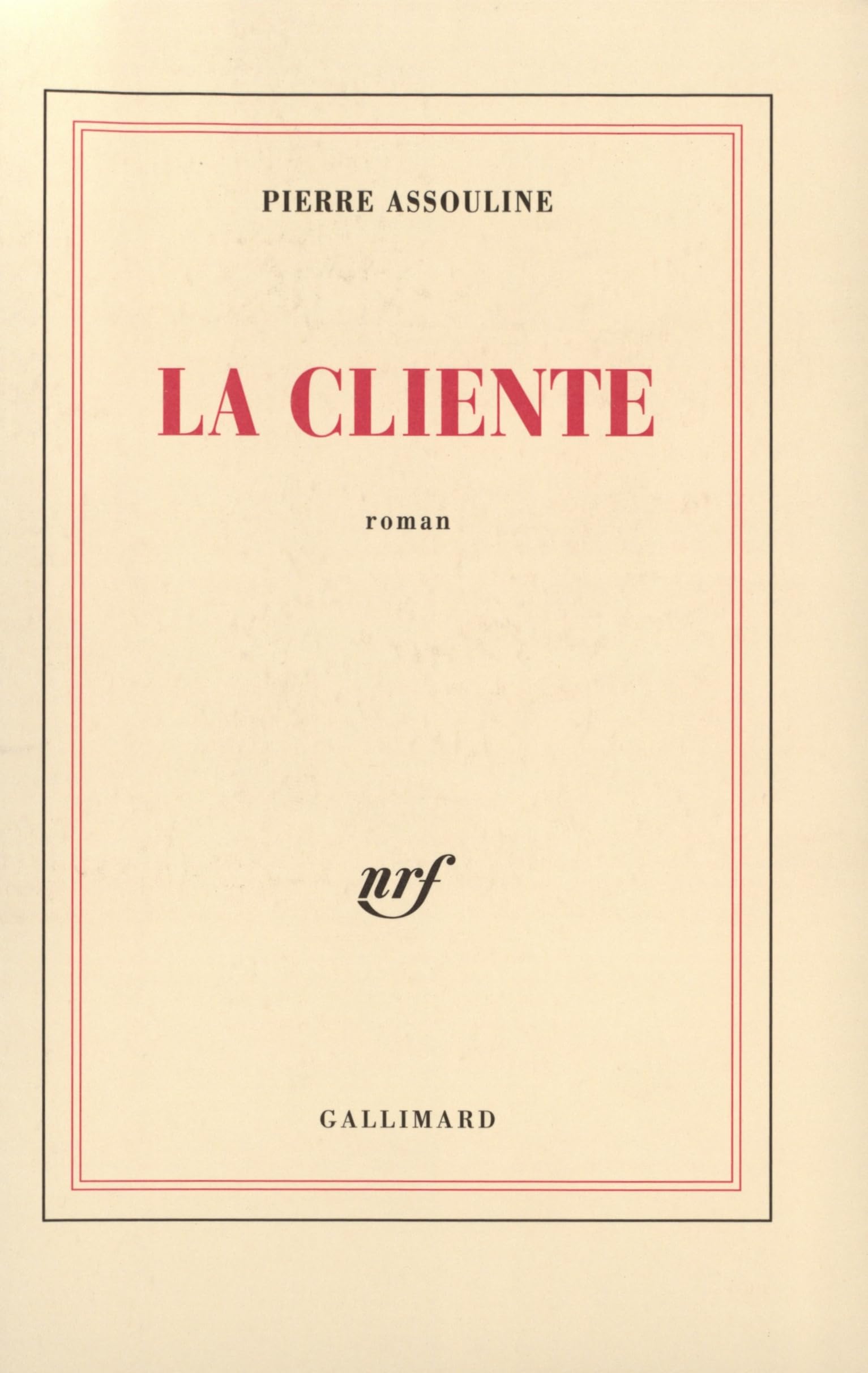 La cliente 9782702822876