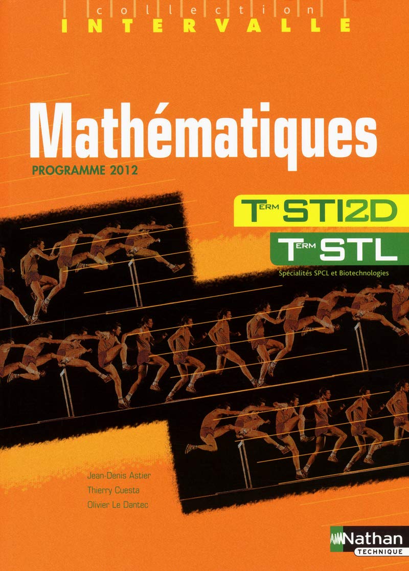 Mathématiques - Terminales STI2D / STL 9782091618821