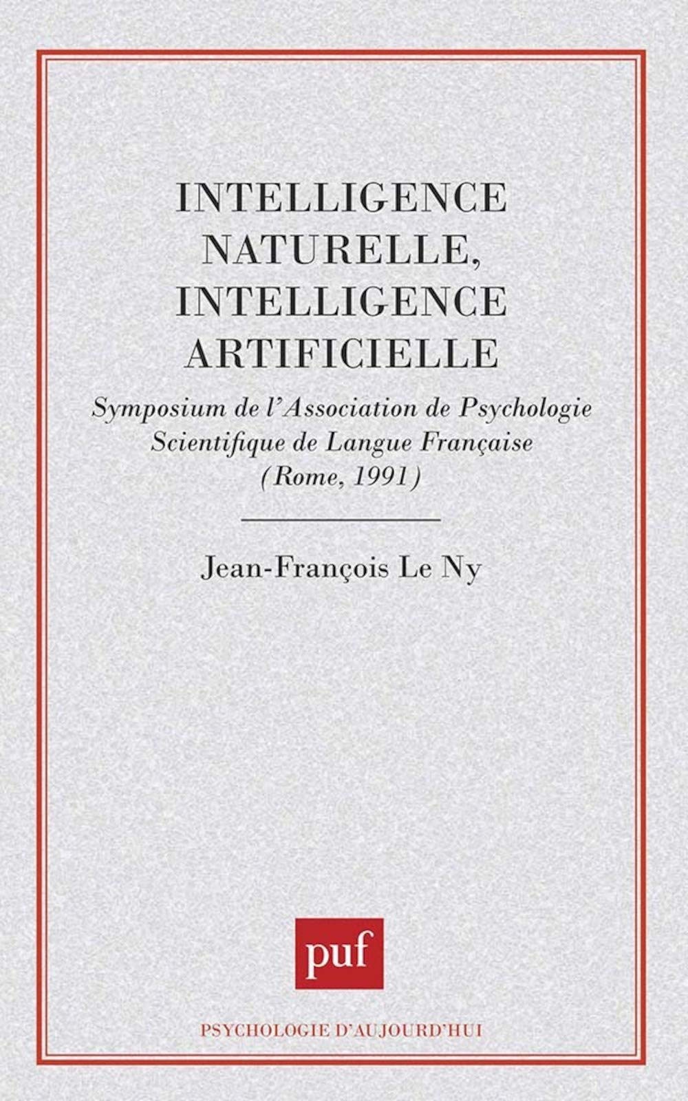 Intelligence naturelle et intelligence artificielle 9782130452713