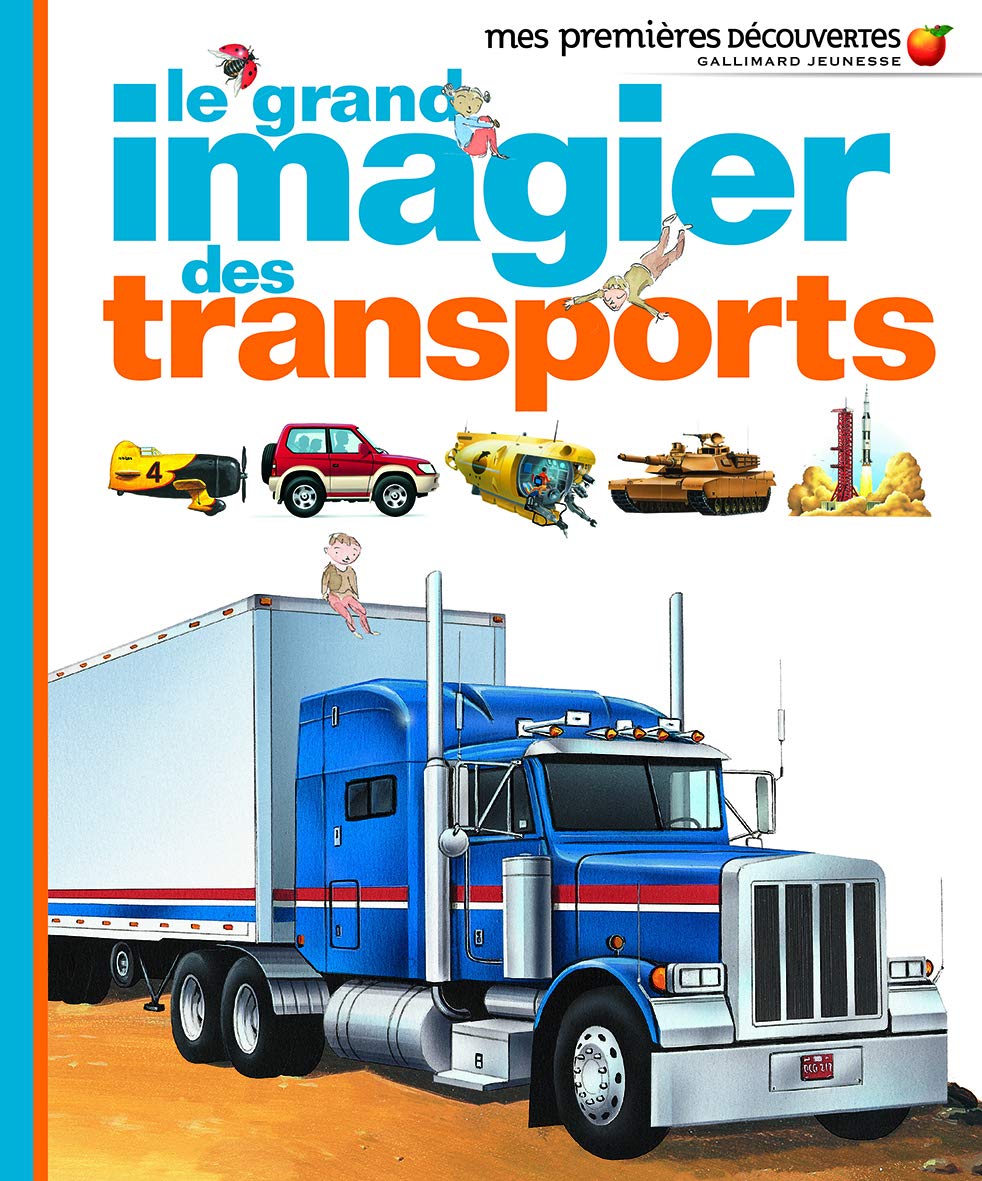Le grand imagier des transports - Mes Premières Découvertes - De 3 à 6 ans 9782070652150