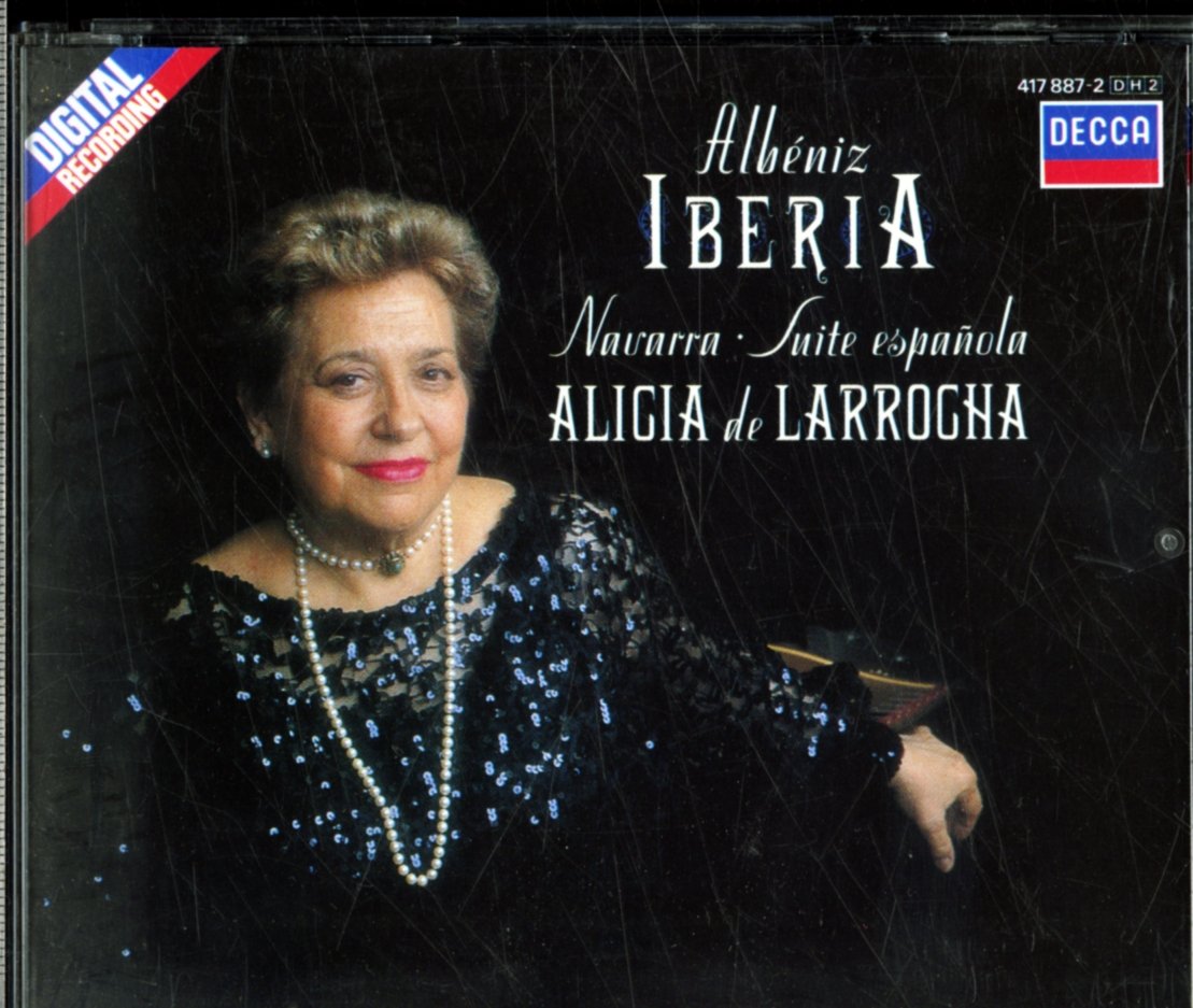 Albéniz : Iberia / Navarra / Suite espagnole 0028941788726