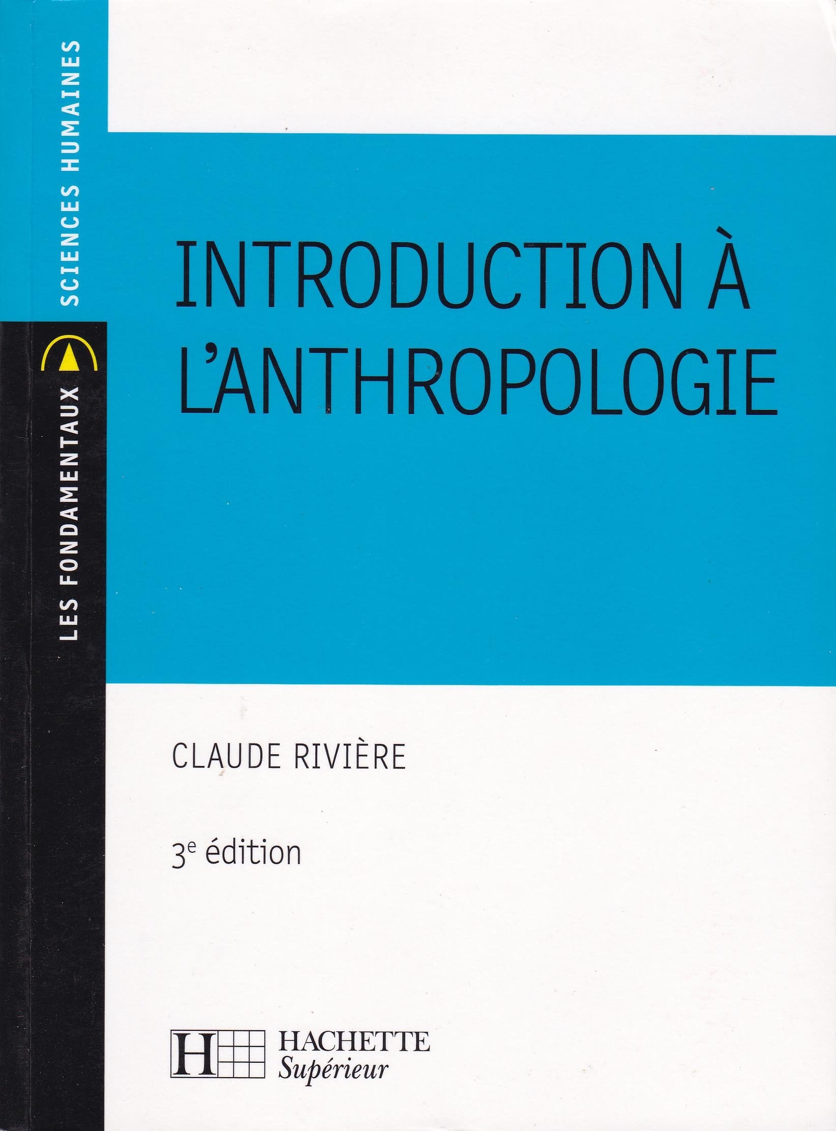 Introduction à l'anthropologie 9782011457226