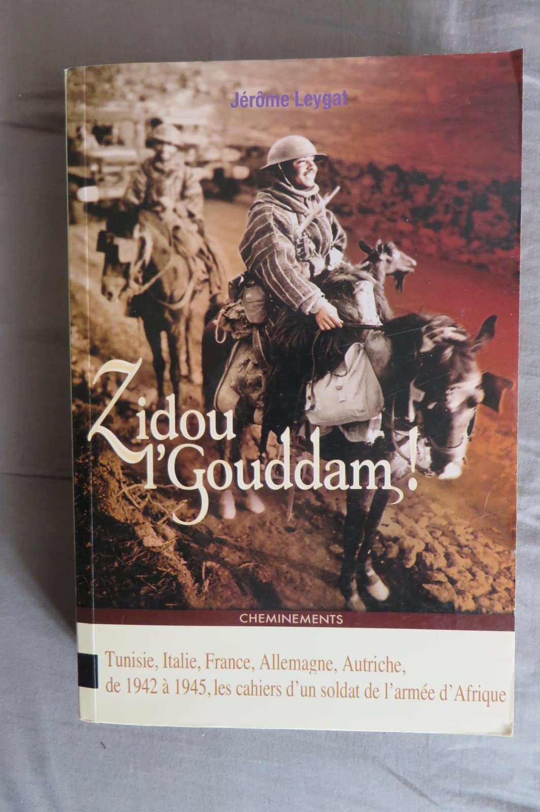 Zidou l'gouddam (en avant !): Tunisie, Italie, France, Allemagne, Autriche : les cahiers d'un soldat de l'armée d'Afrique 9782844785725