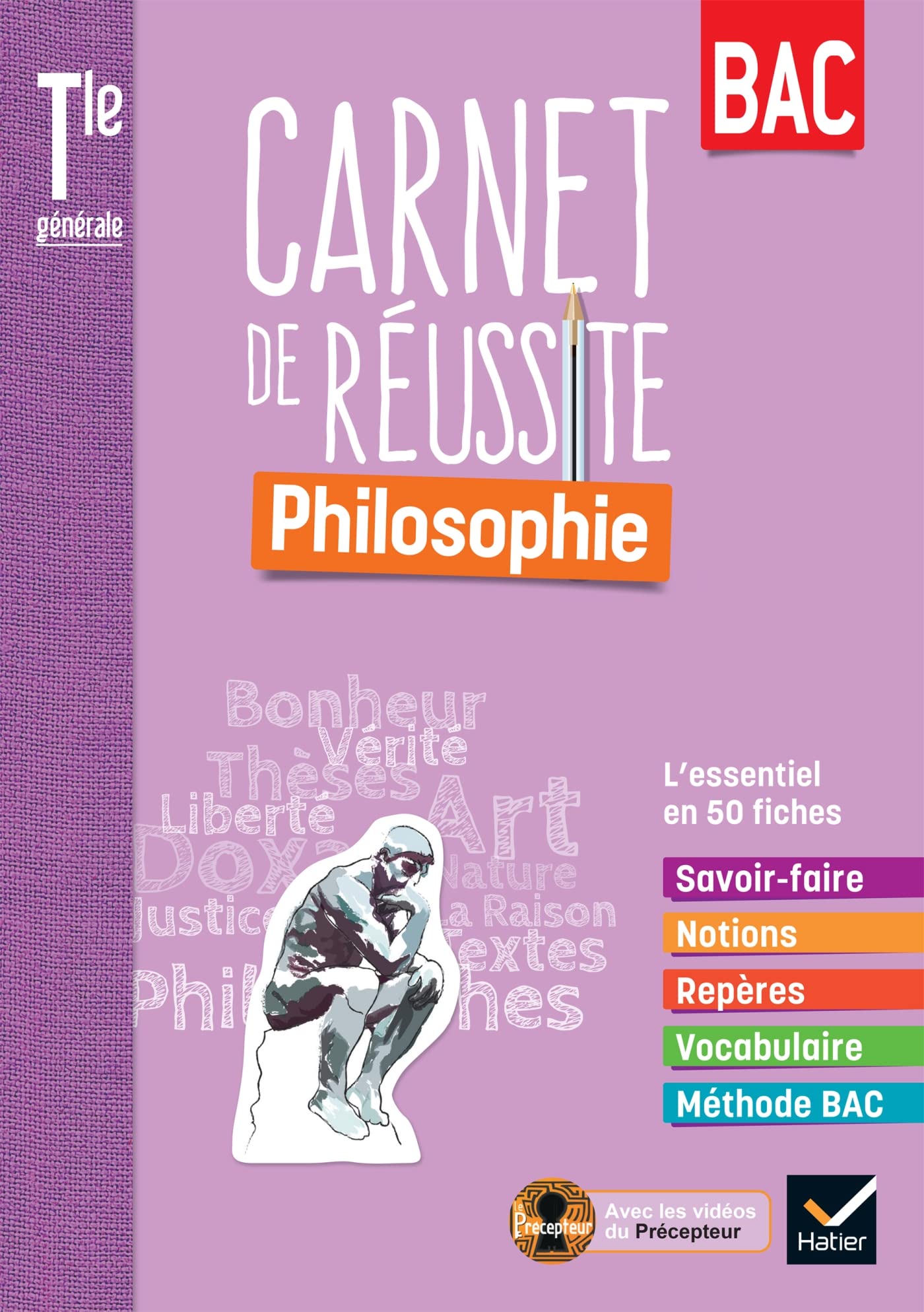 Mon carnet de réussite Philosophie Terminale - Ed. 2022 - Carnet élève 9782401086135