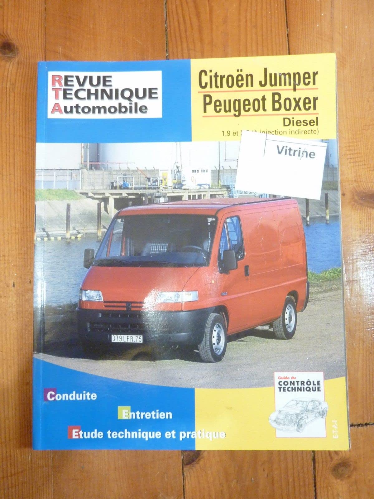 E.T.A.I - Revue Technique Automobile 583 - CITROEN /PEUGEOT JUMPER/BOXER I - - 1994 à 2002 Revue technique automobile 9782726858318