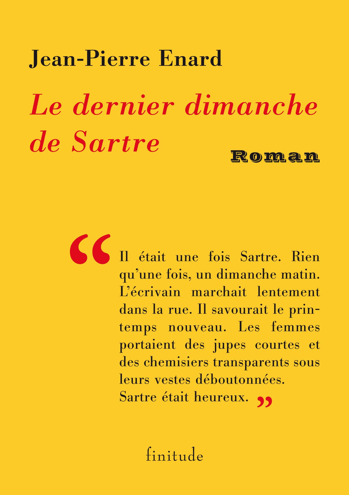 Le dernier dimanche de Sartre 9782912667205