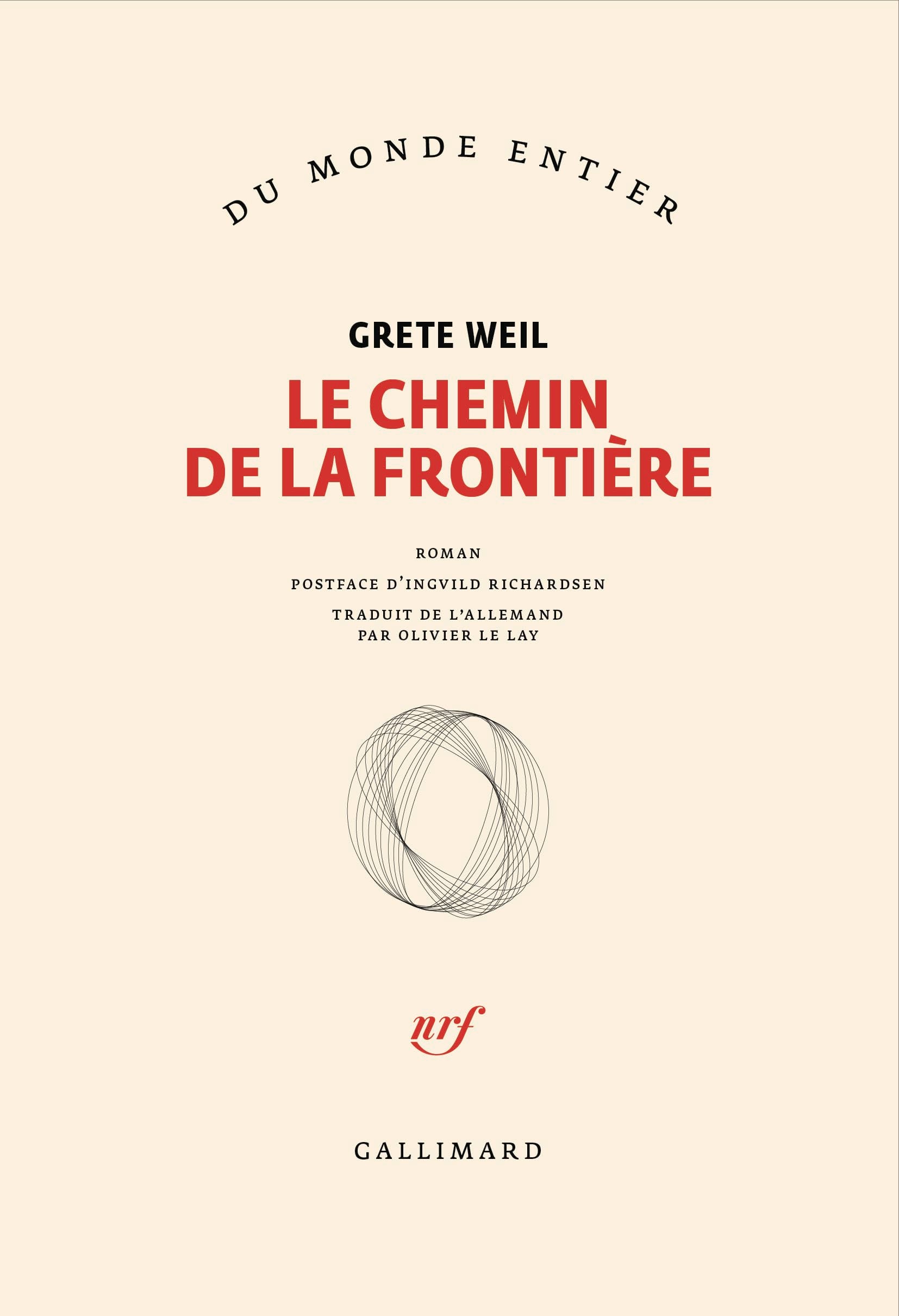 Le chemin de la frontière 9782073014986