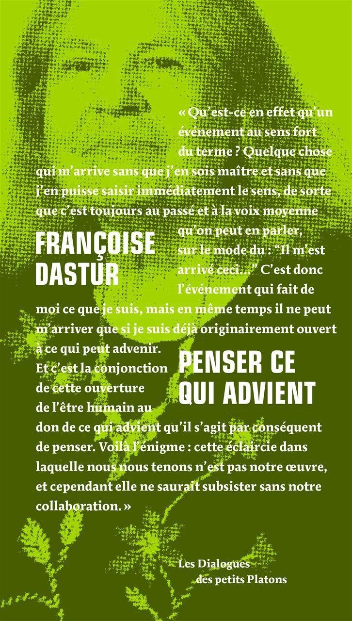 Penser ce qui advient 9782361650711