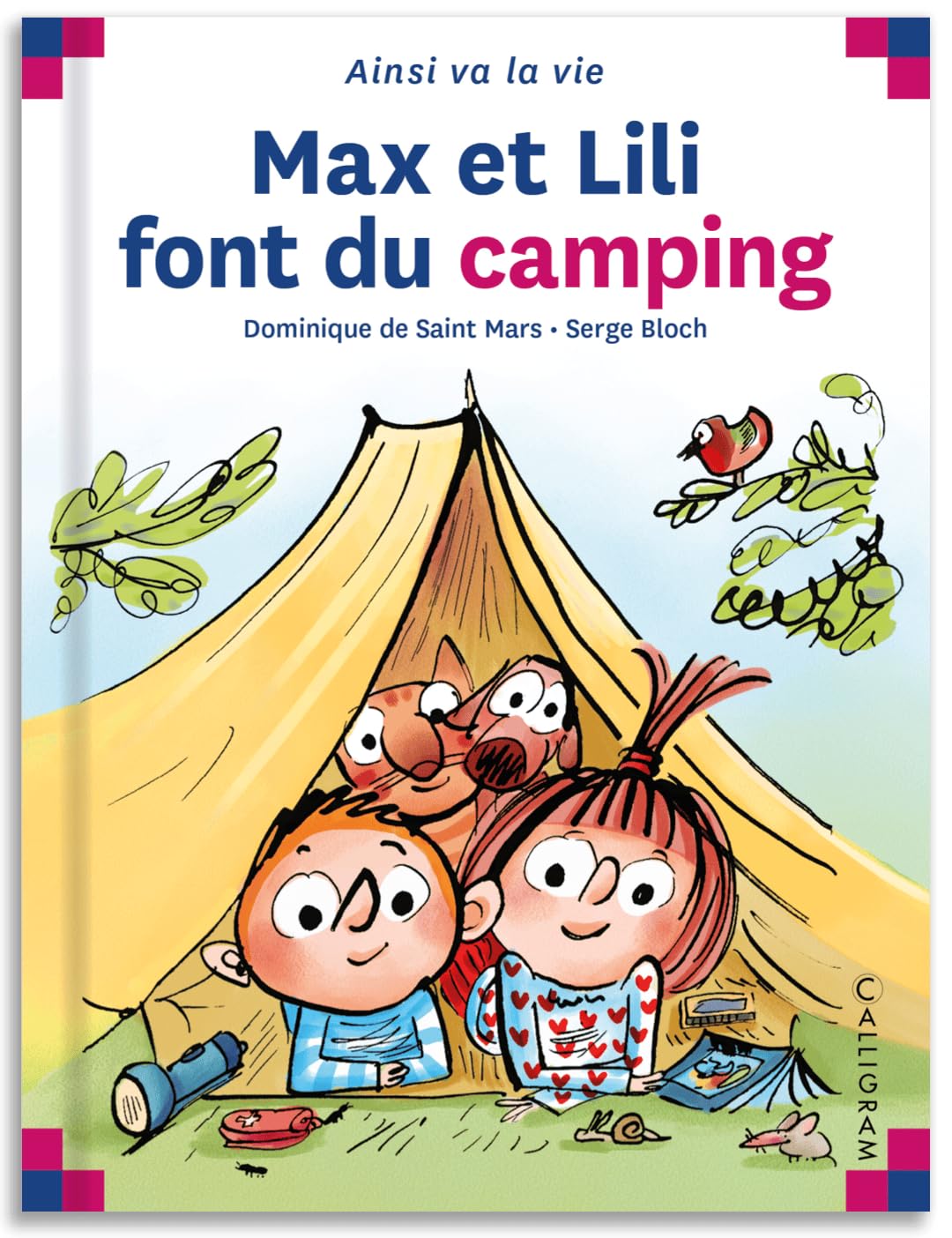 Max et Lili font du camping 9782884806534