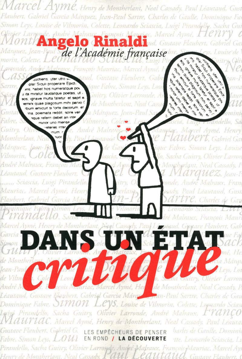 Dans un état critique 9782359250268