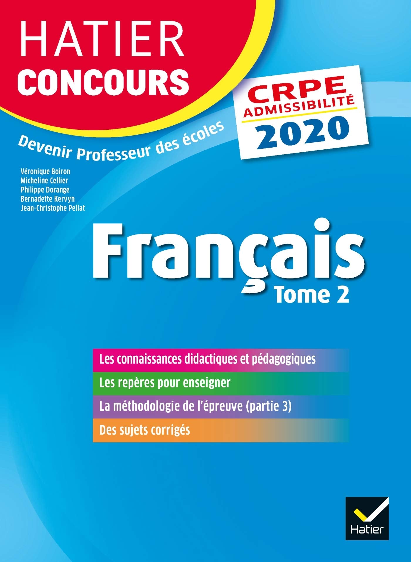 Français tome 2 - CRPE 2020 - Epreuve écrite d'admissibilité 9782401057593