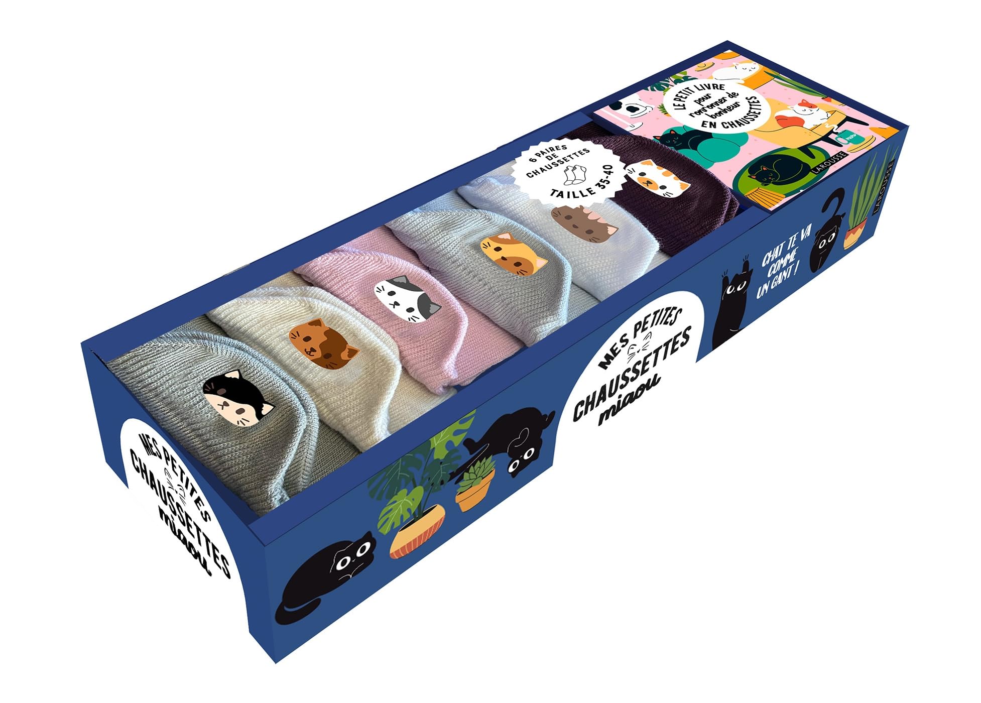 Mes petites chaussettes miaou 9782036088245