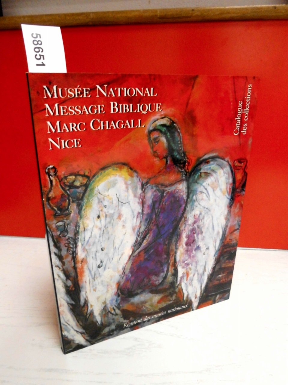 Musée nationale message biblique, Marc Chagall 9782711823635
