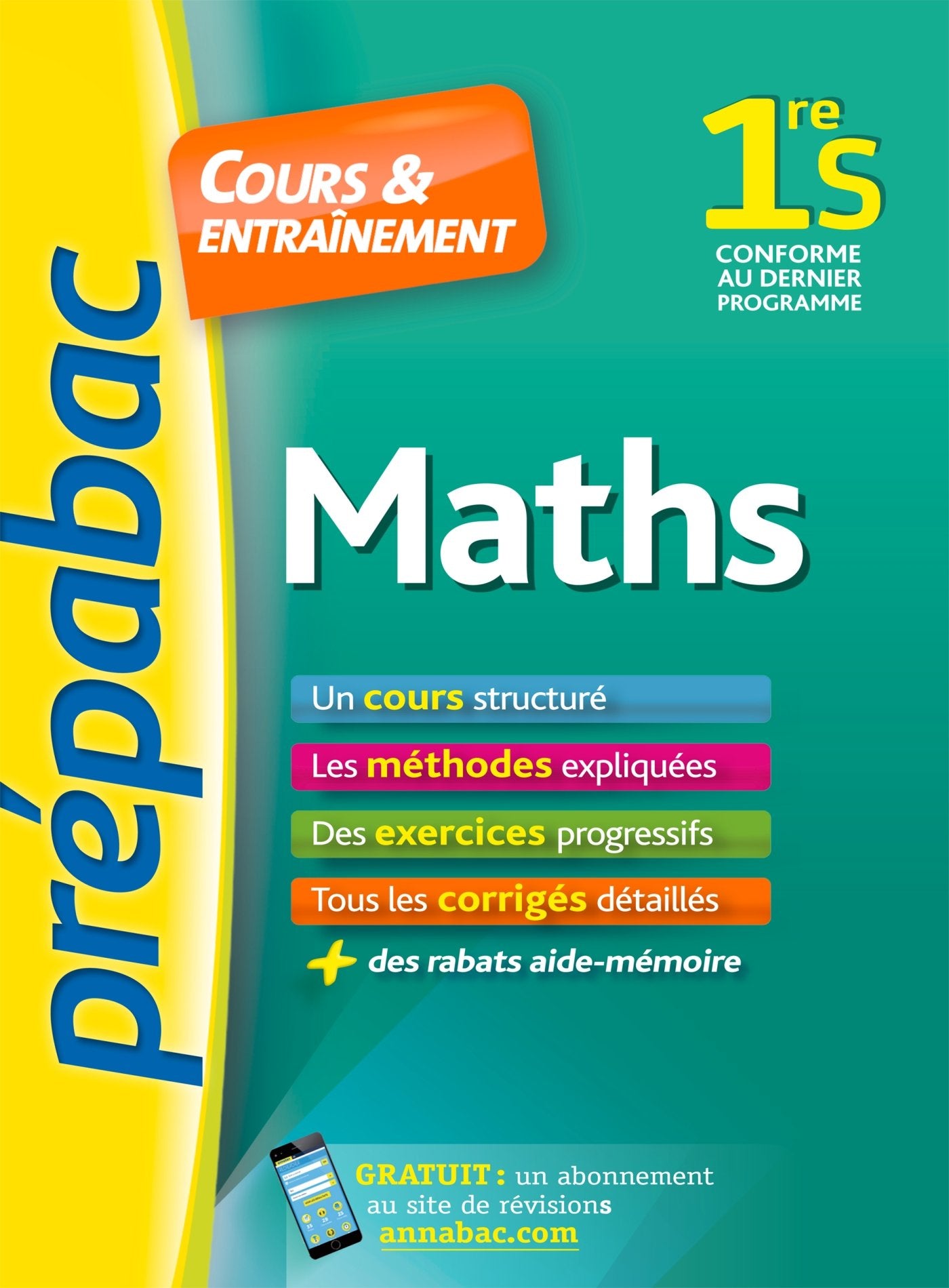 Maths 1re S 9782218994777