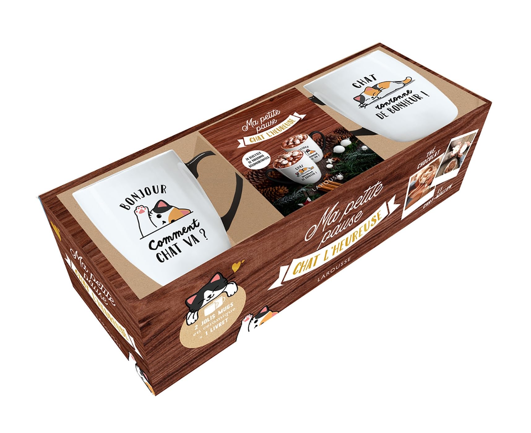 Ma petite pause chat l'heureuse 9782036087408