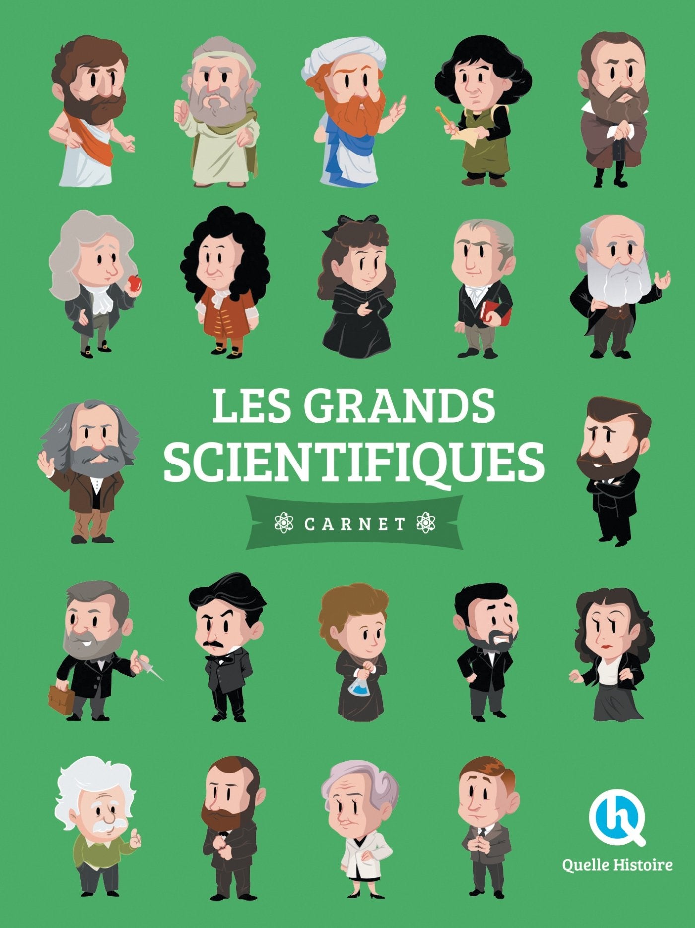 Les grands scientifiques - Carnet 9782371043985