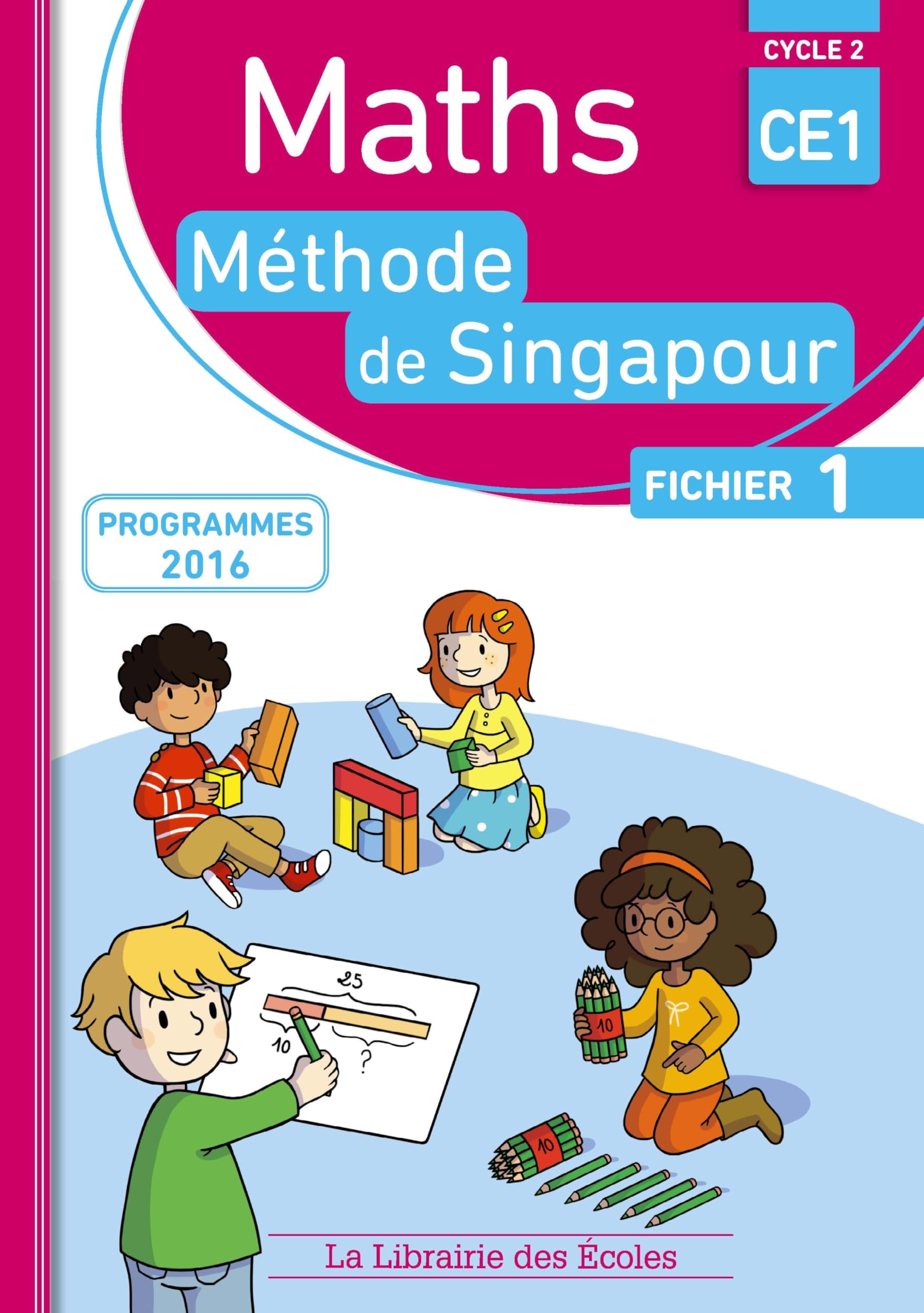 Méthode de Singapour CE1 (2017) - Fichier de l'élève 1 9782369401353