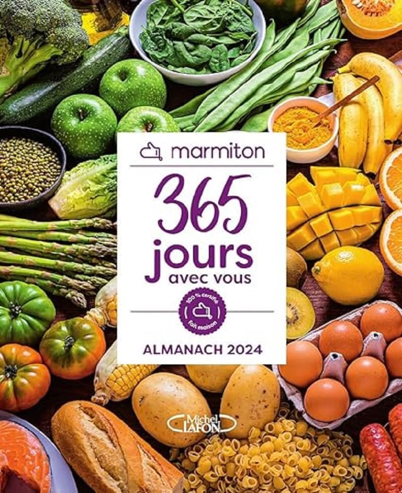 L'almanach Marmiton 2024 - 365 jours avec vous 9782749954745