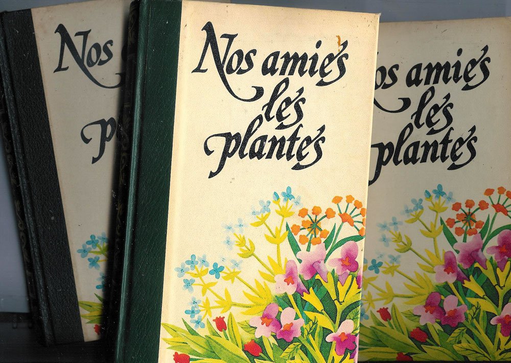 Nos amis les plantes - Editions Famot - Volume I - II - III (lot de 3 livres)