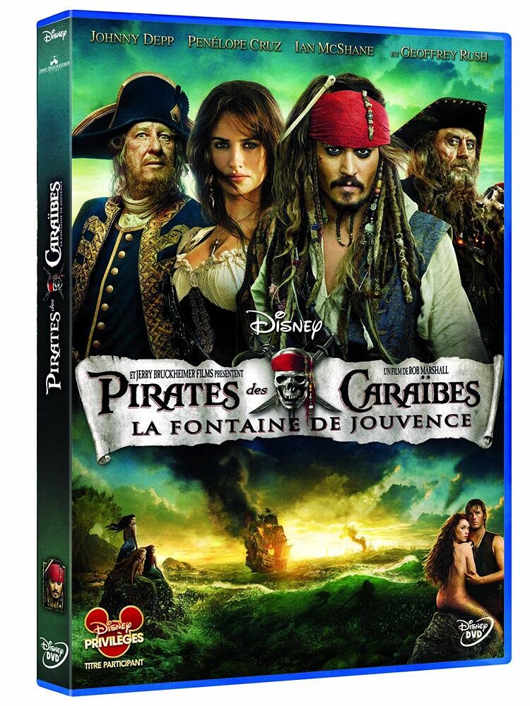 Pirates des Caraïbes 4 : la fontaine de jouvence 8717418274344