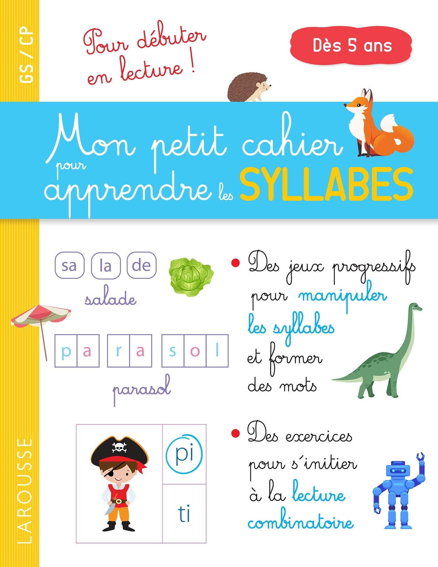 Mon petit cahier pour apprendre les SYLLABES 9782036001565